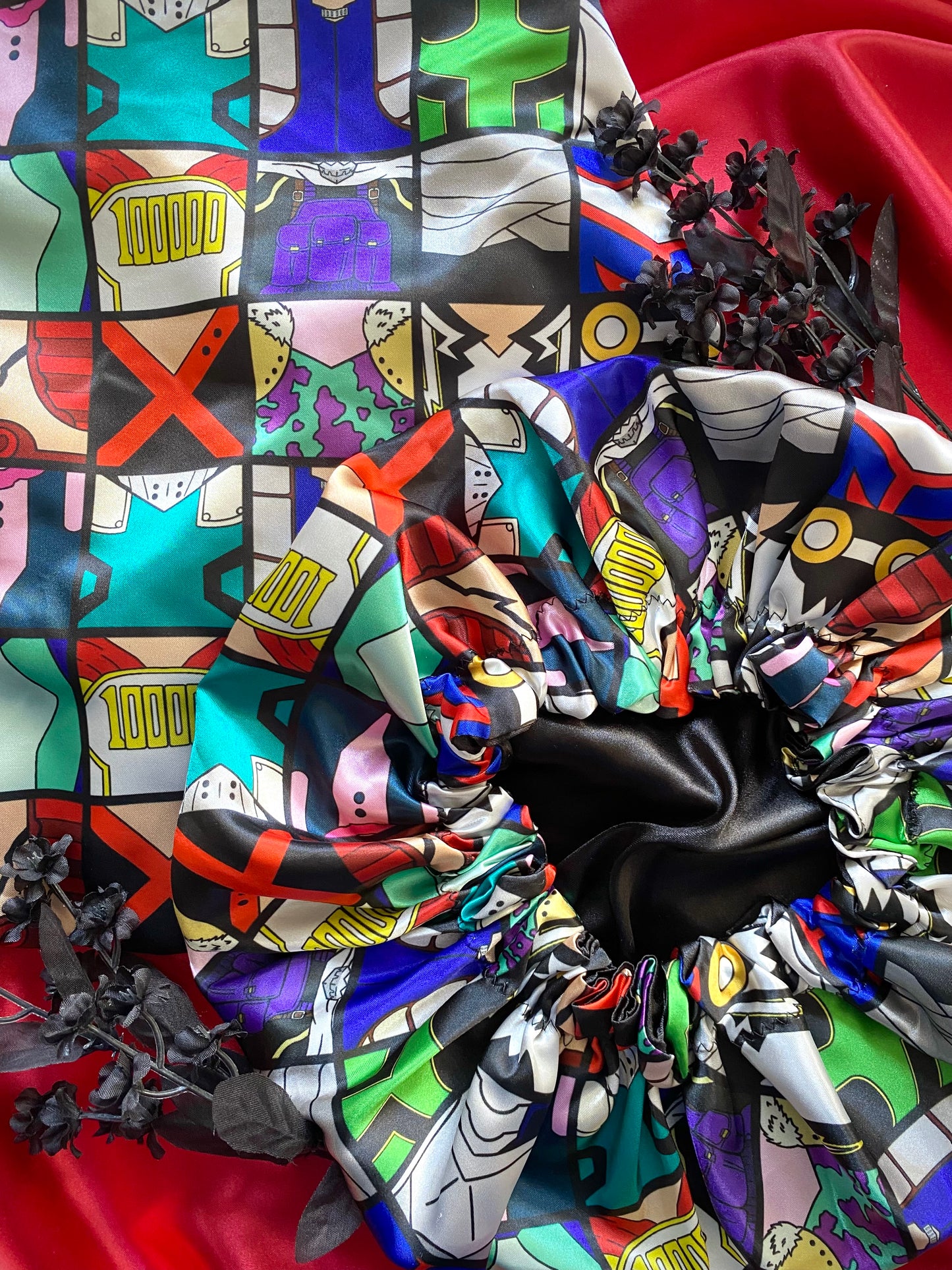 We Can Be Heroes Satin Bonnet