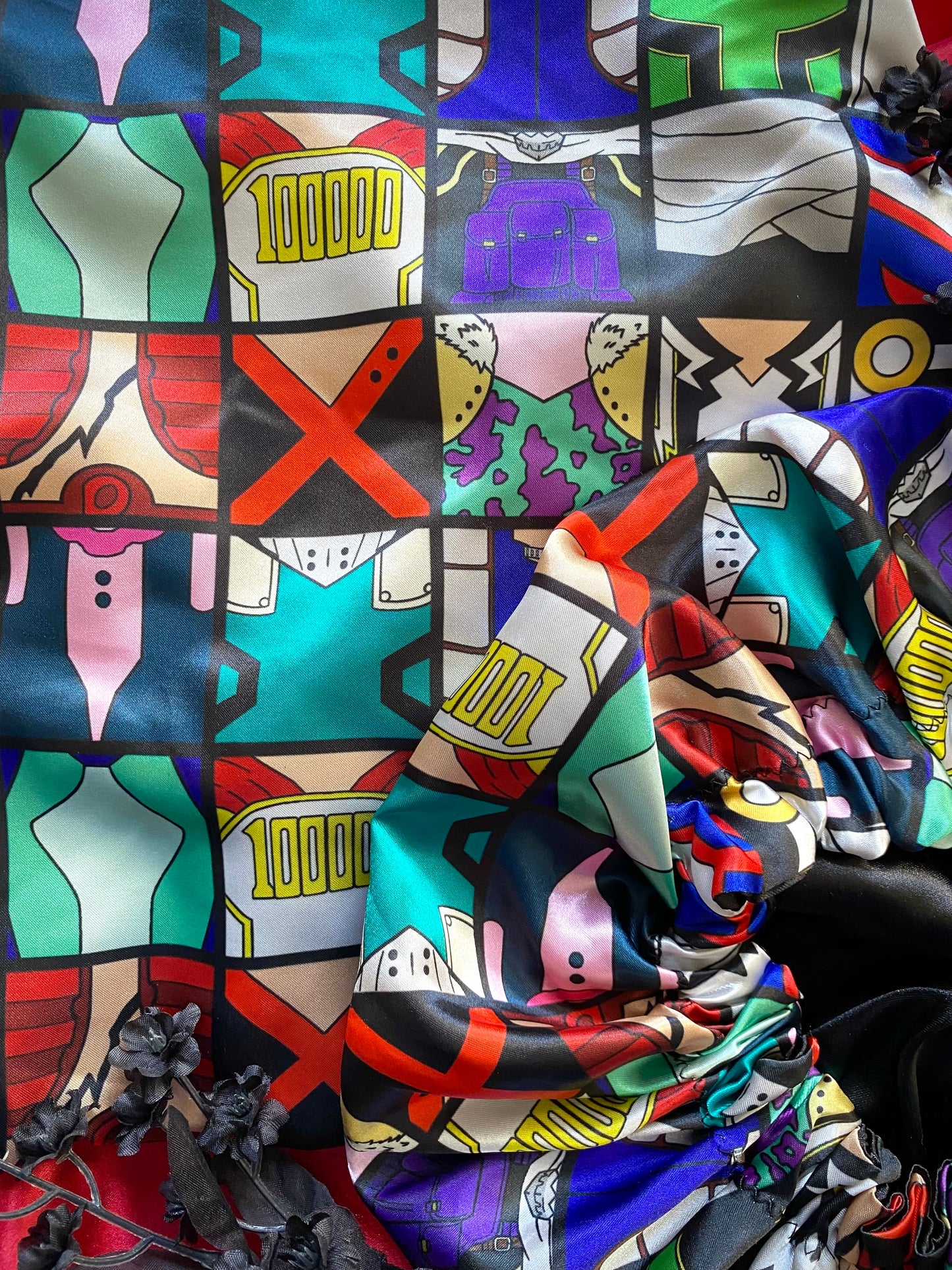 We Can Be Heroes Satin Bonnet