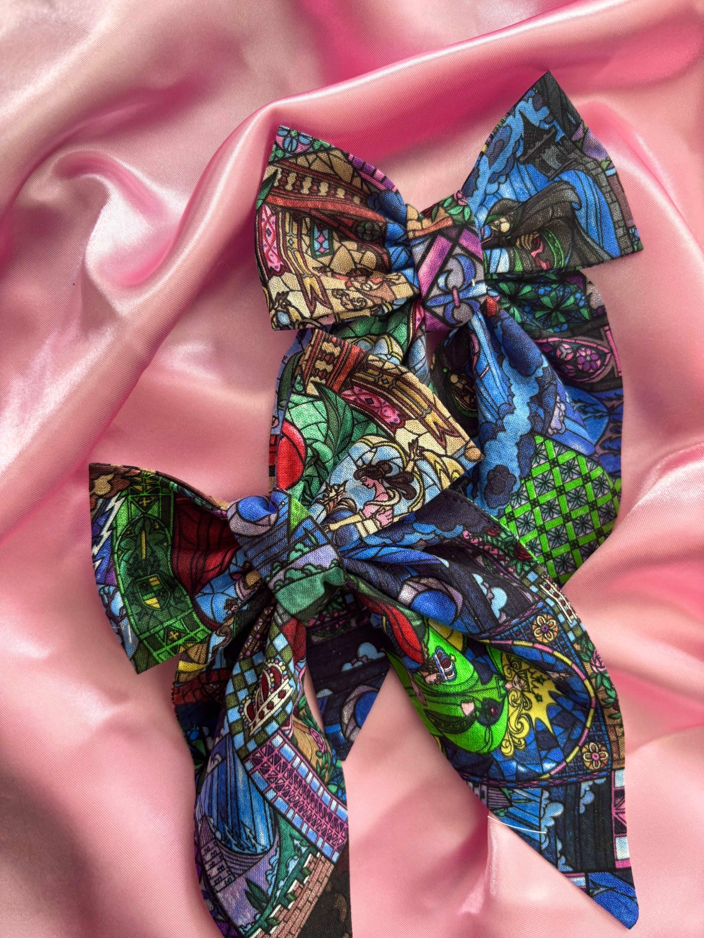 Belle of the Ball Cotton Hair Bow (Medium)