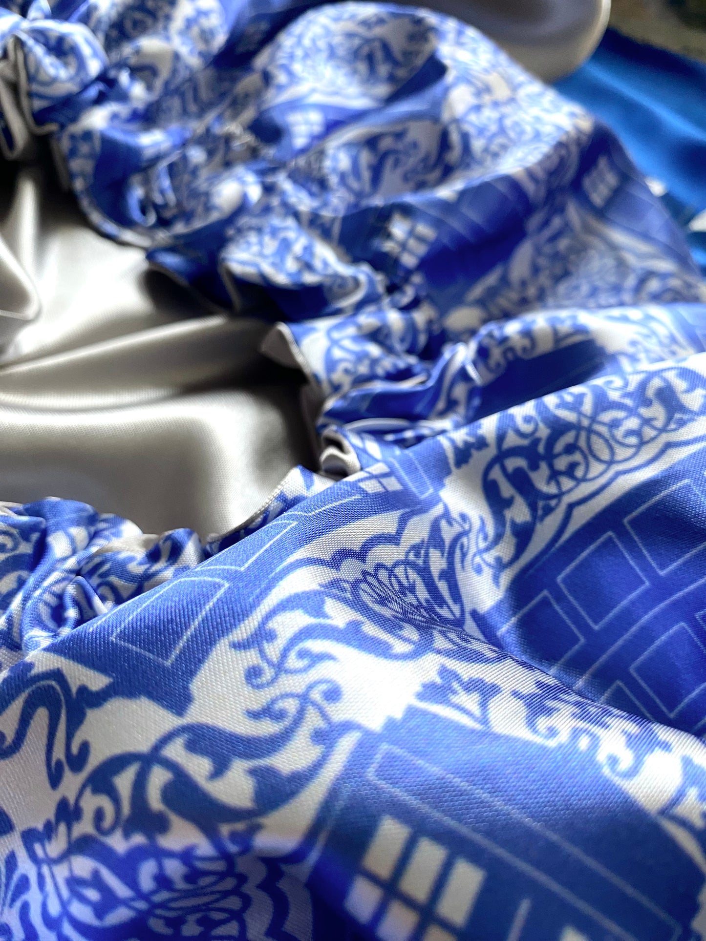 Timey Wimey Satin Bonnet