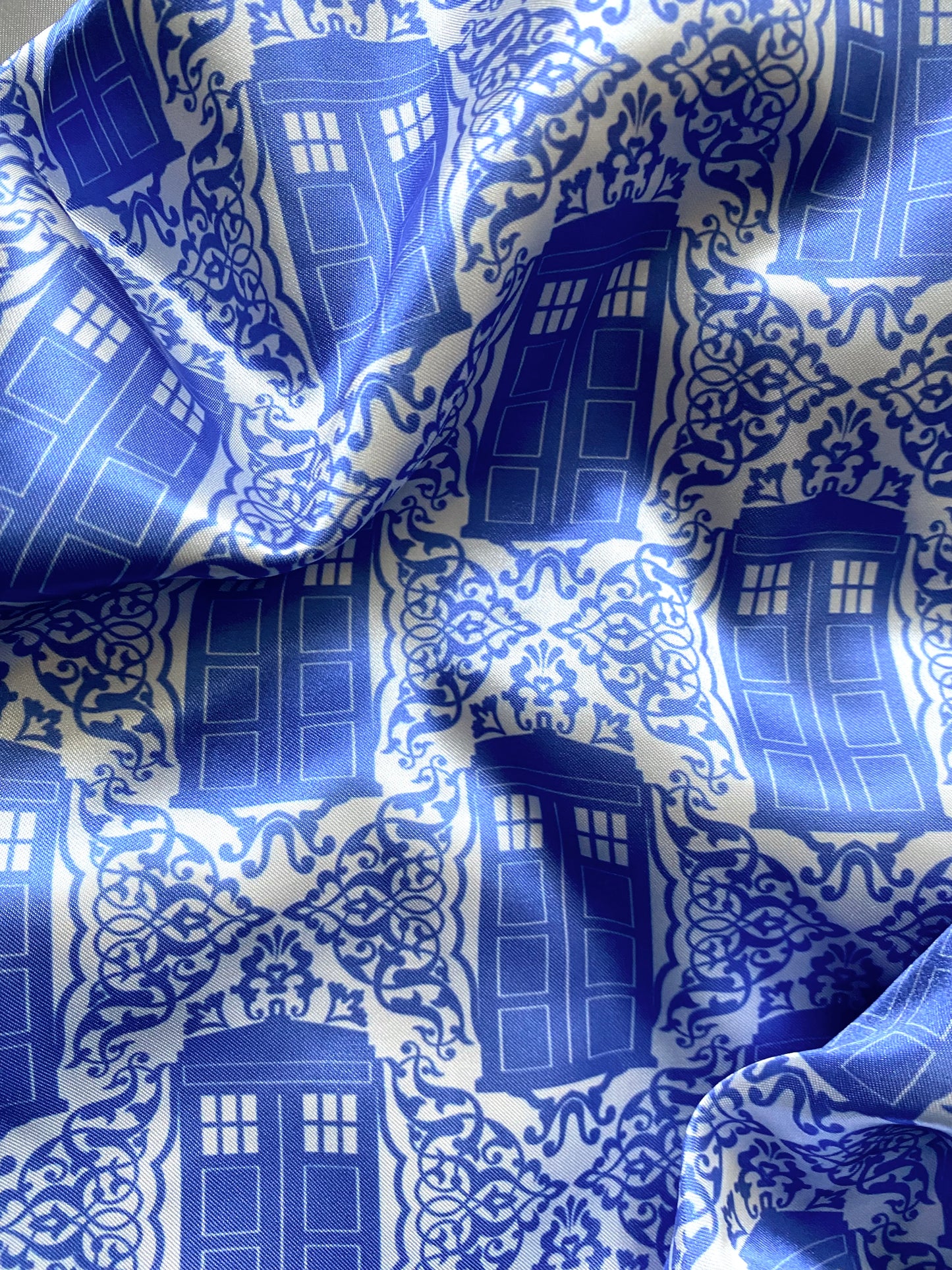Timey Wimey Satin Bonnet