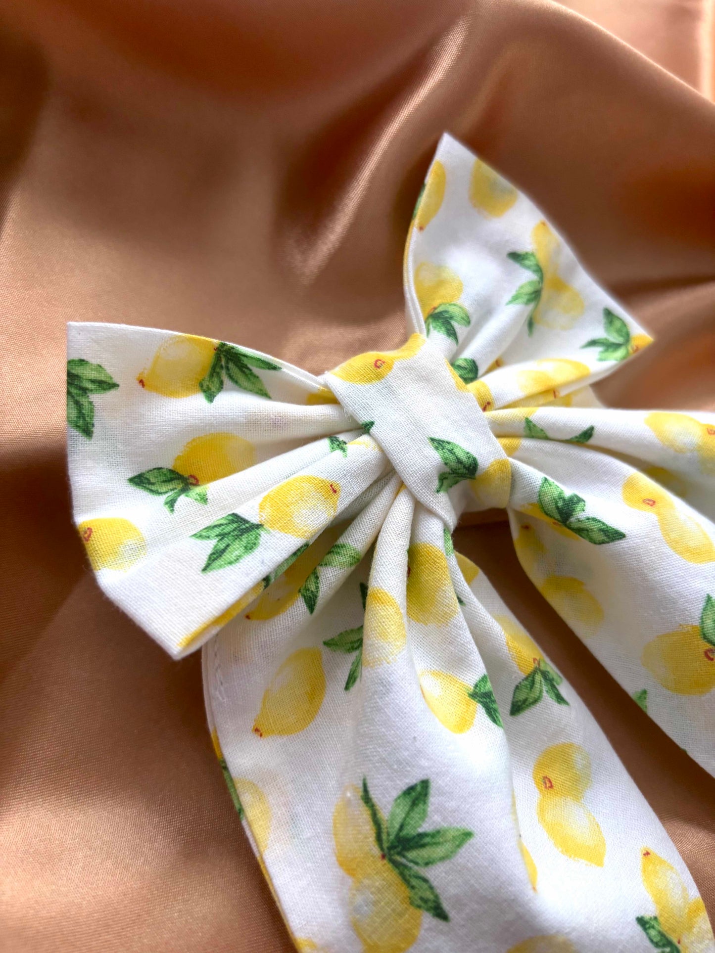 Fresh Squeezed Medium Hair Bow