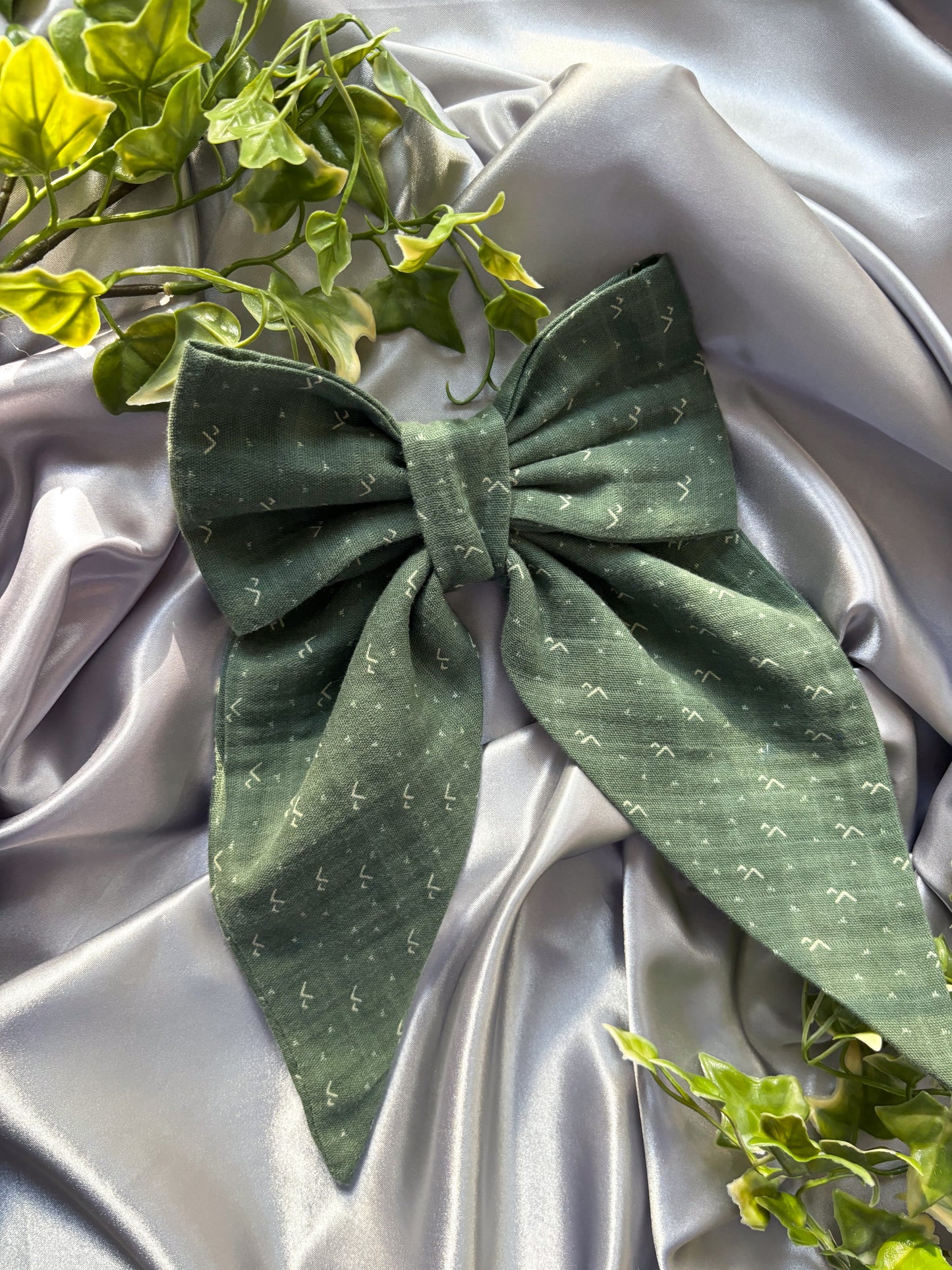 I Went to the Mountains Hair Bow (LARGE)