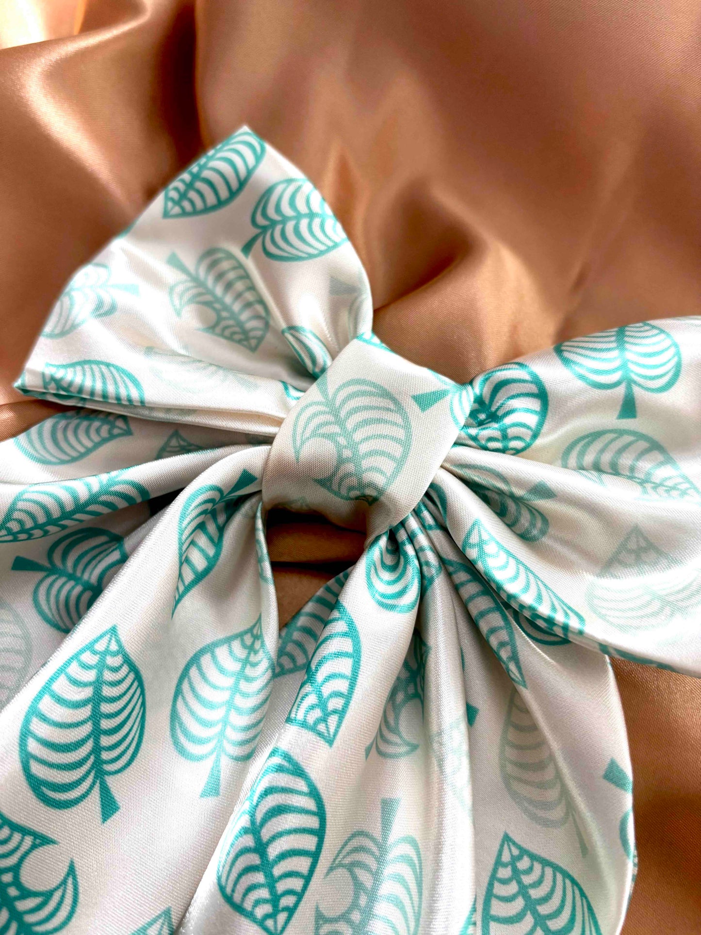 Island Getaway Large Satin Hair Bow