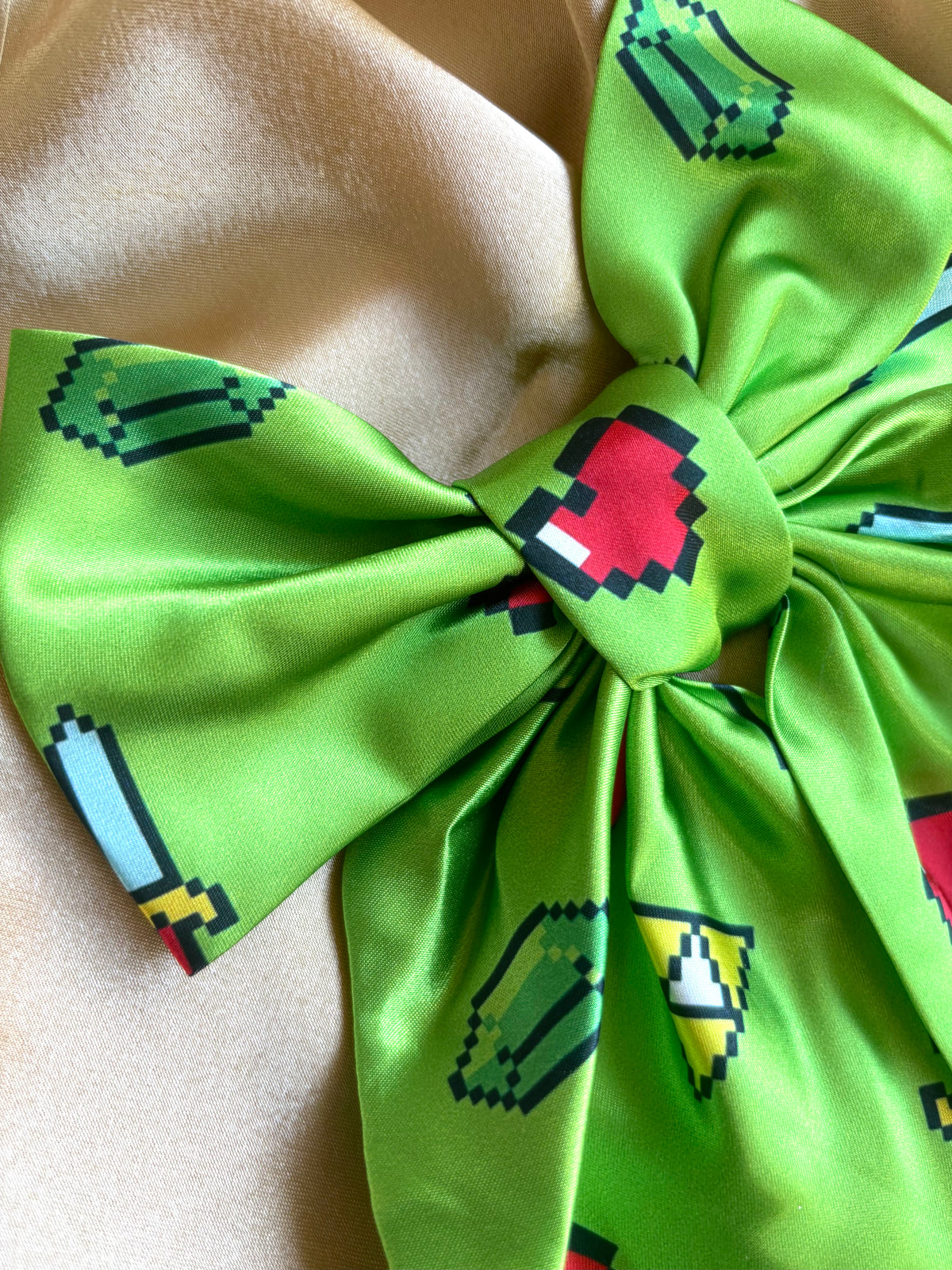 Itty Bitty Legend Satin Hair Bow