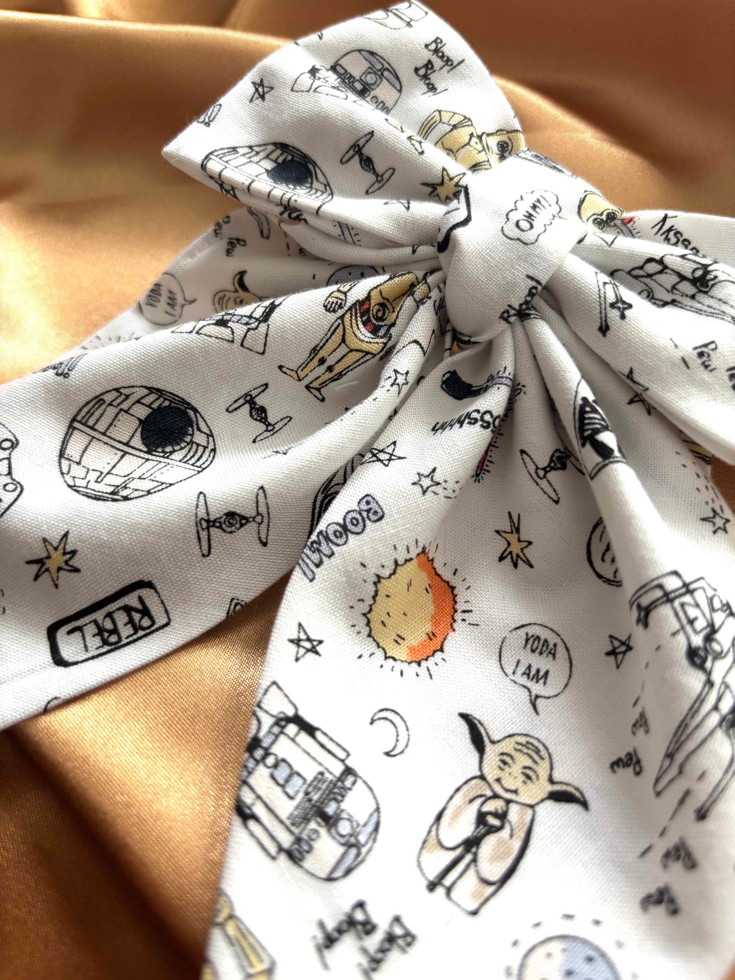 Pew Pew Pew Medium Hair Bow