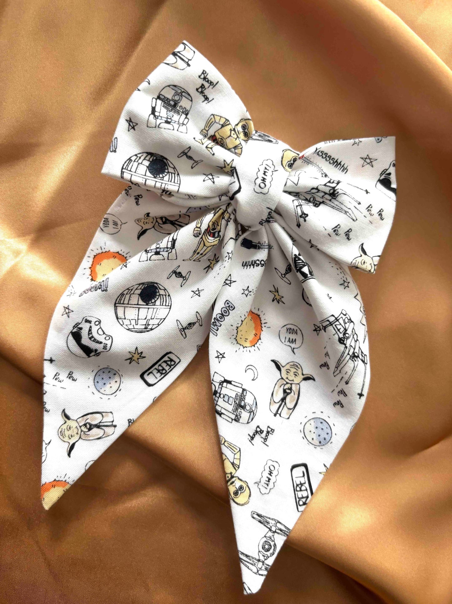 Pew Pew Pew Medium Hair Bow