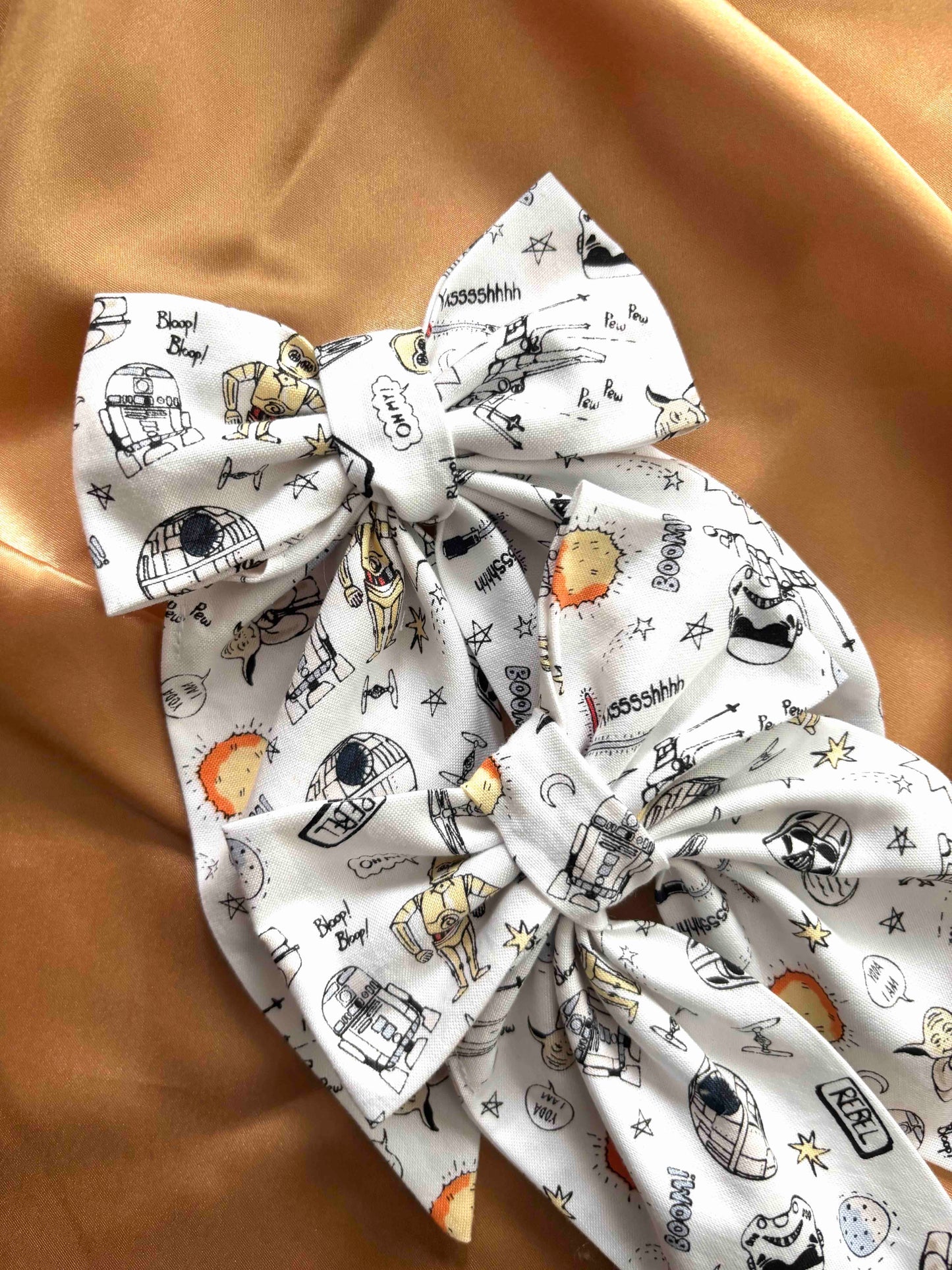 Pew Pew Pew Medium Hair Bow
