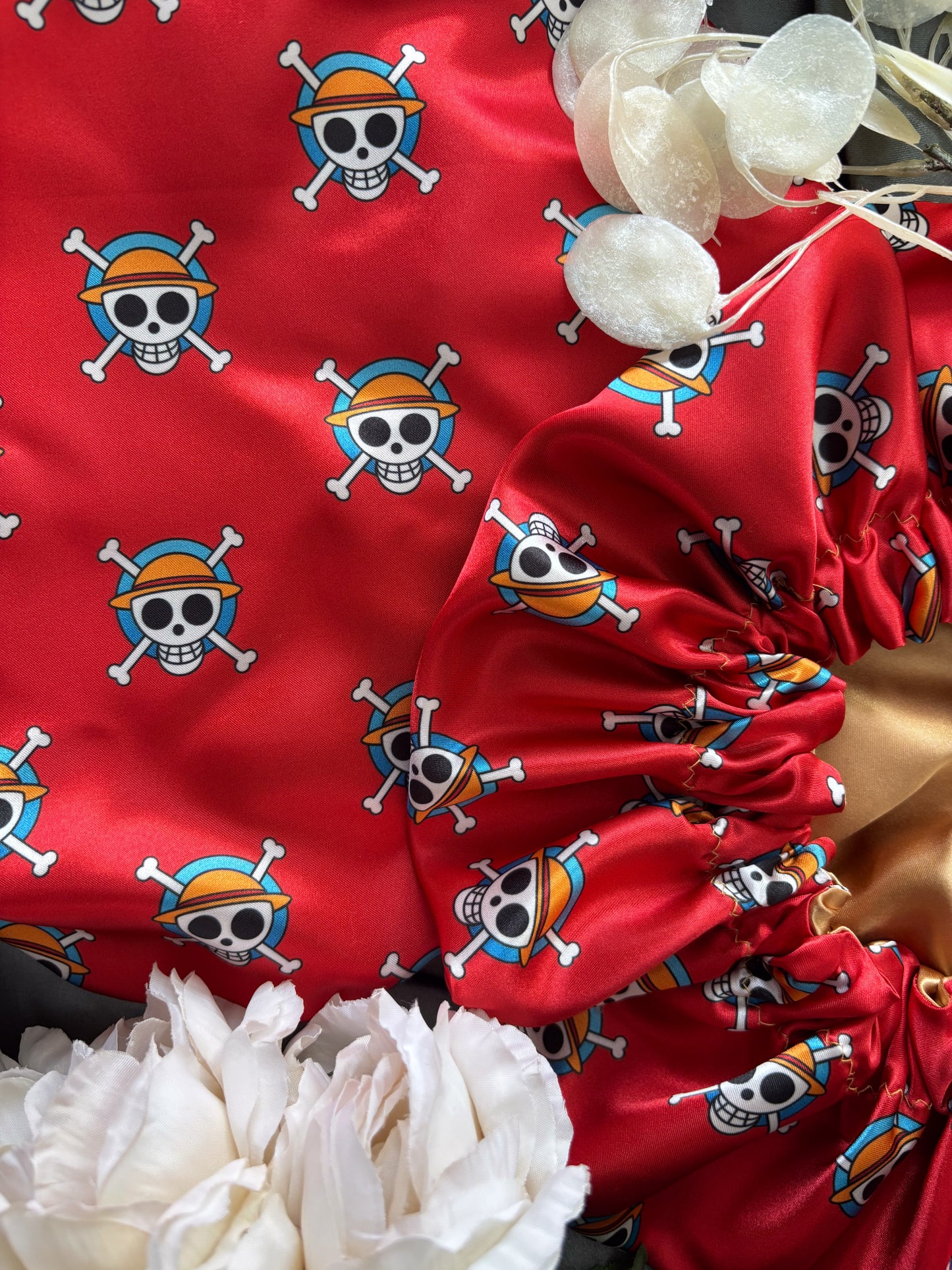 Pirate King Satin Bonnet