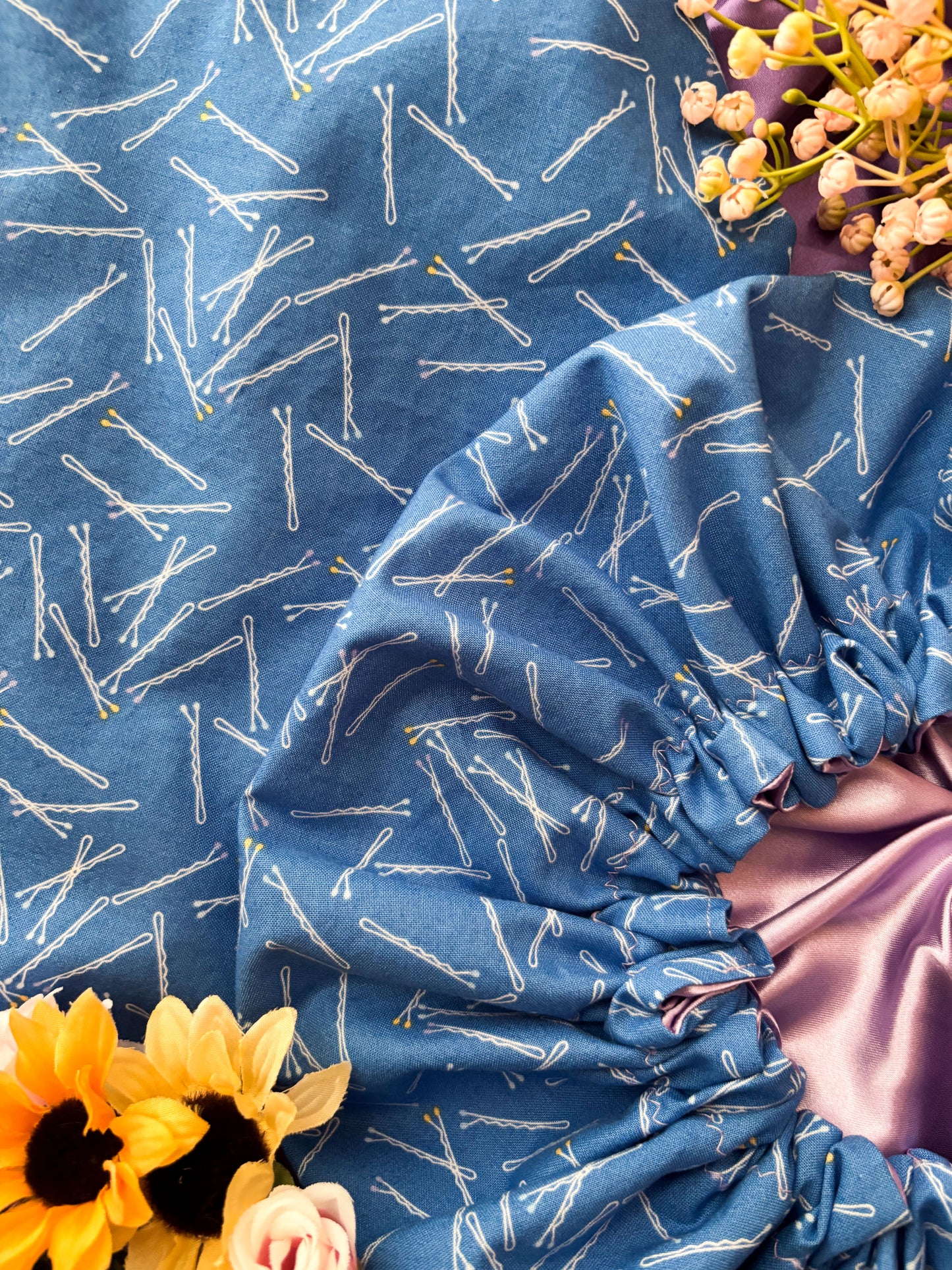 Put A Pin In It Satin Bonnet
