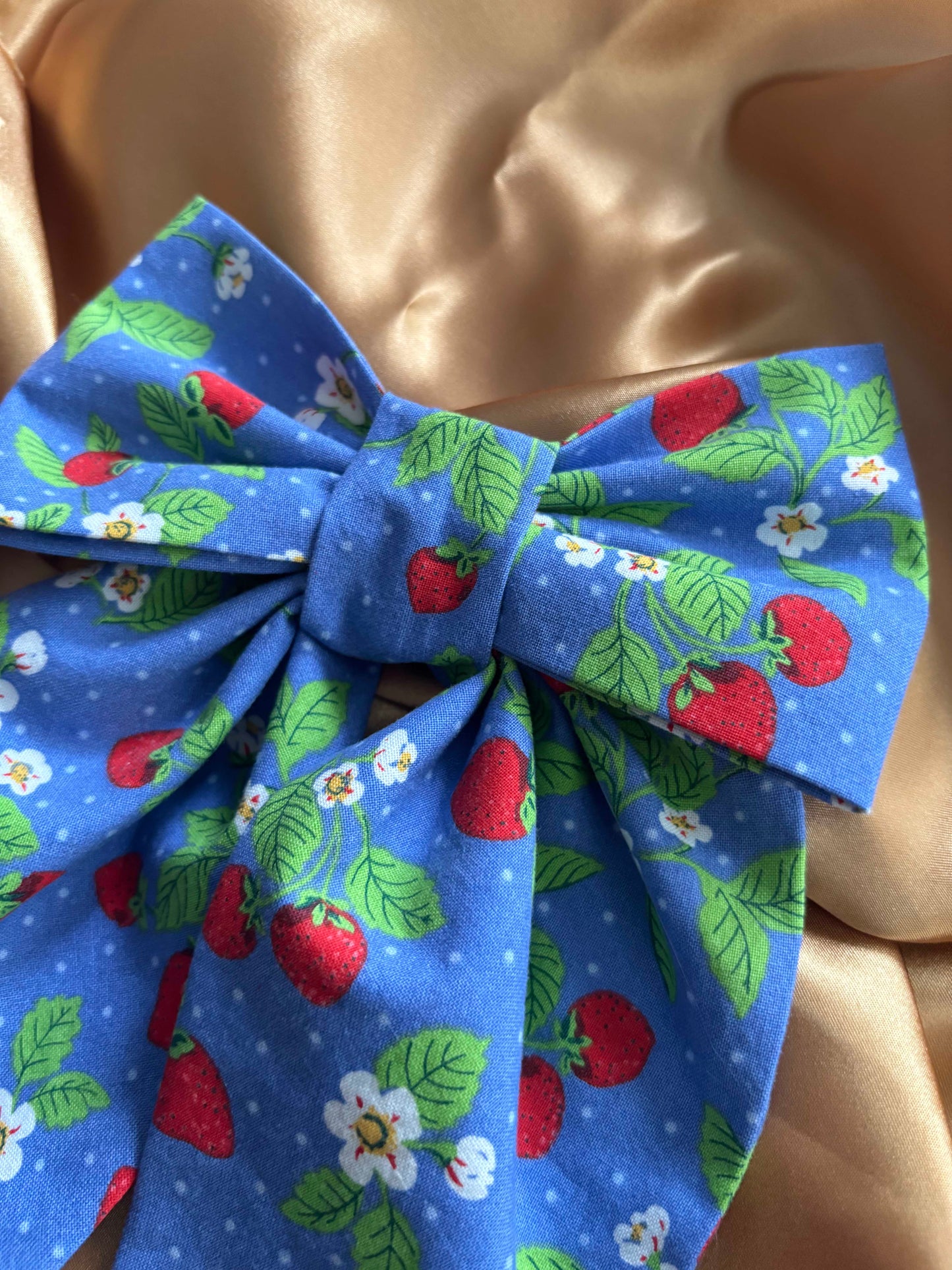 Strawberry Fields 4Eva Large Hair Bow