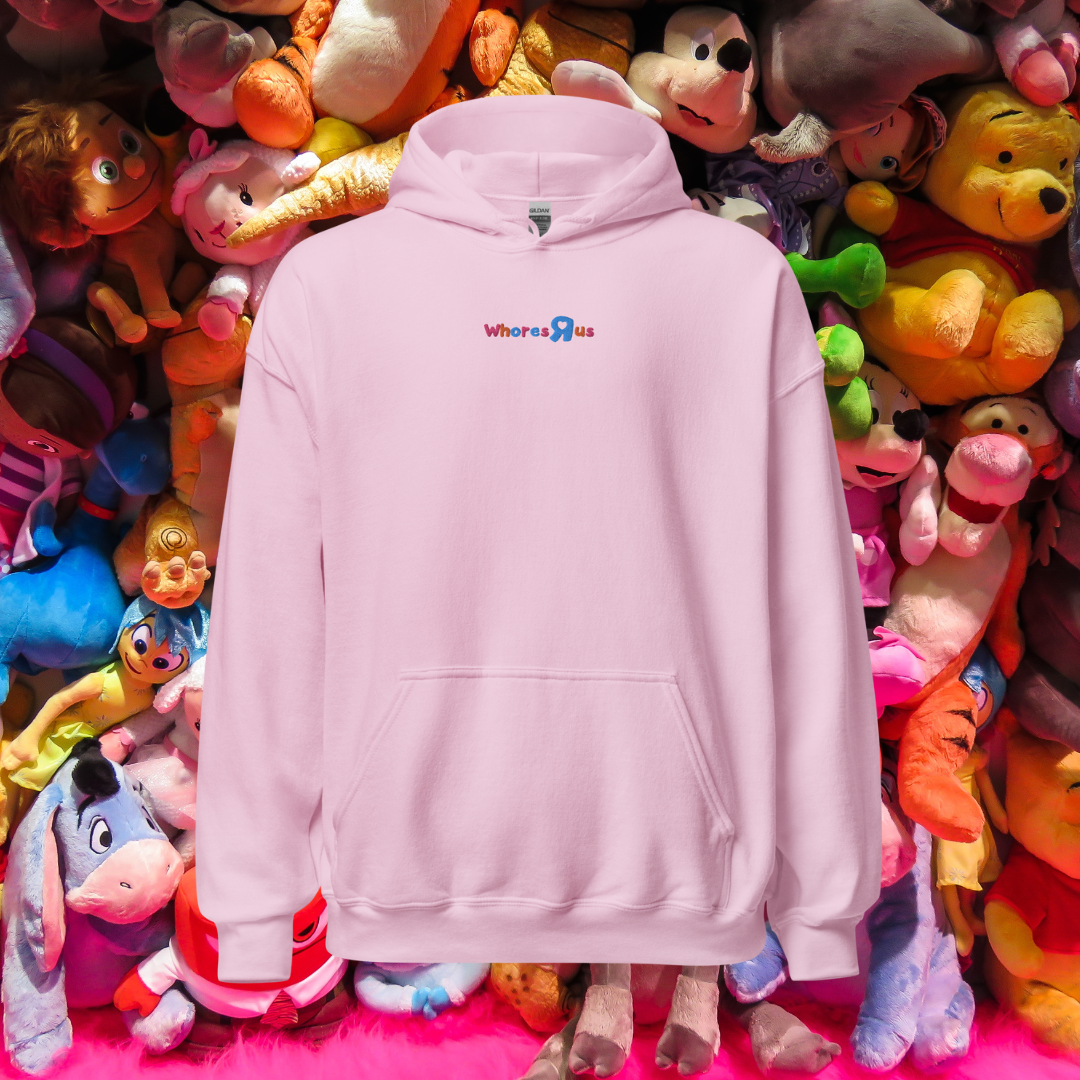 Whores R Us Embroidered Hoodie