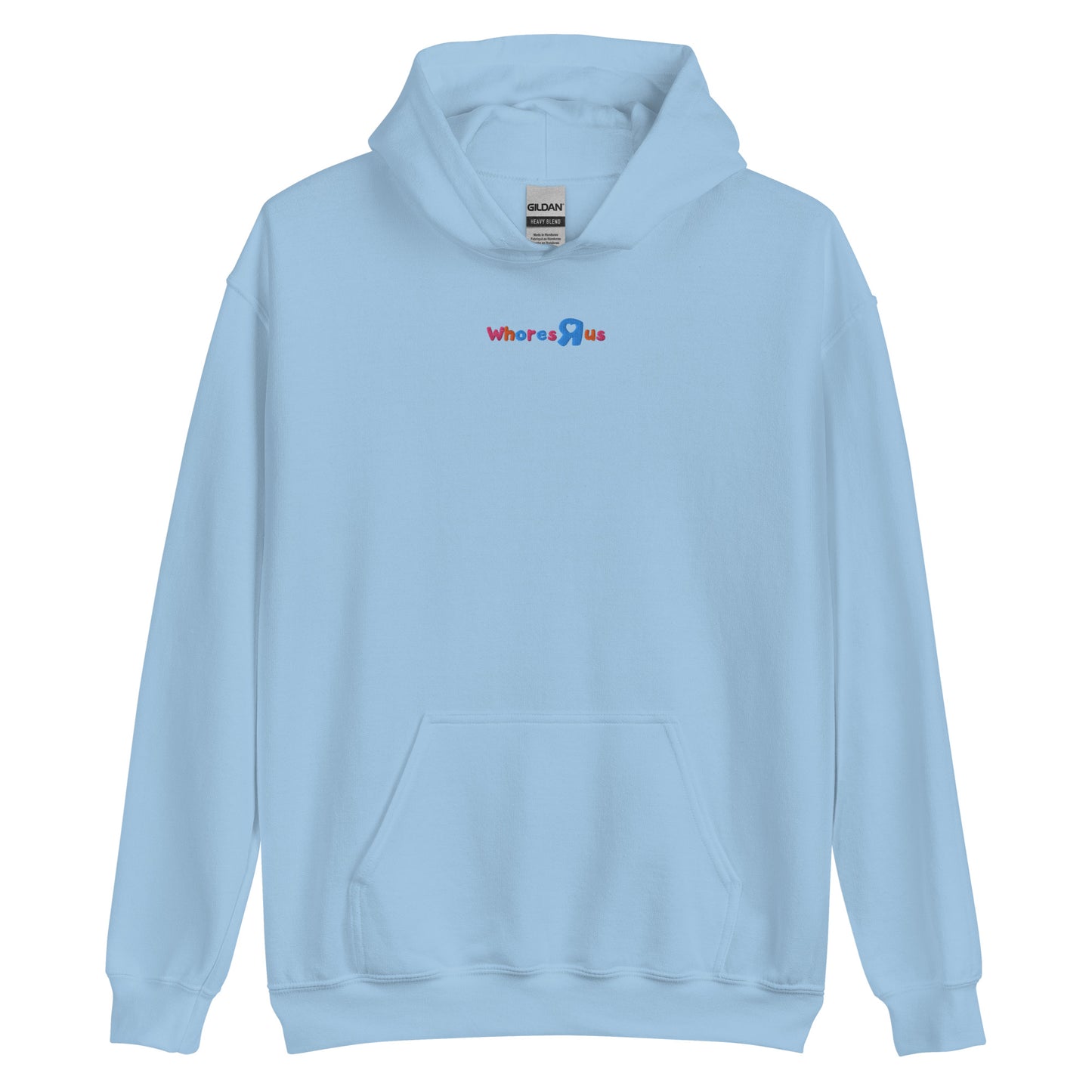 Whores R Us Embroidered Hoodie