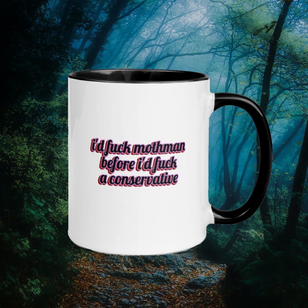 The Moth, The Myth, The Lover: Mothman Mug