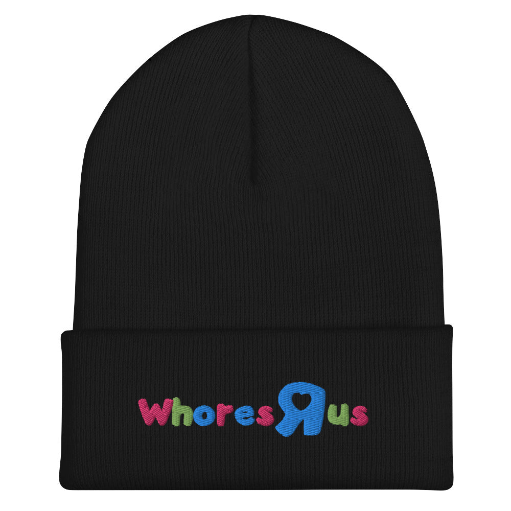 Whores R Us Cuffed Beanie