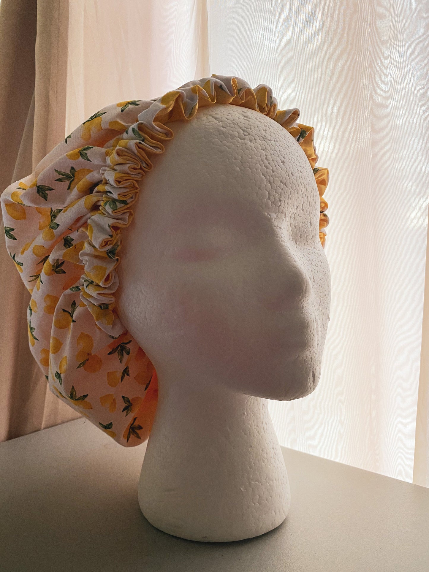 Let Me Van Gogh Satin Bonnet