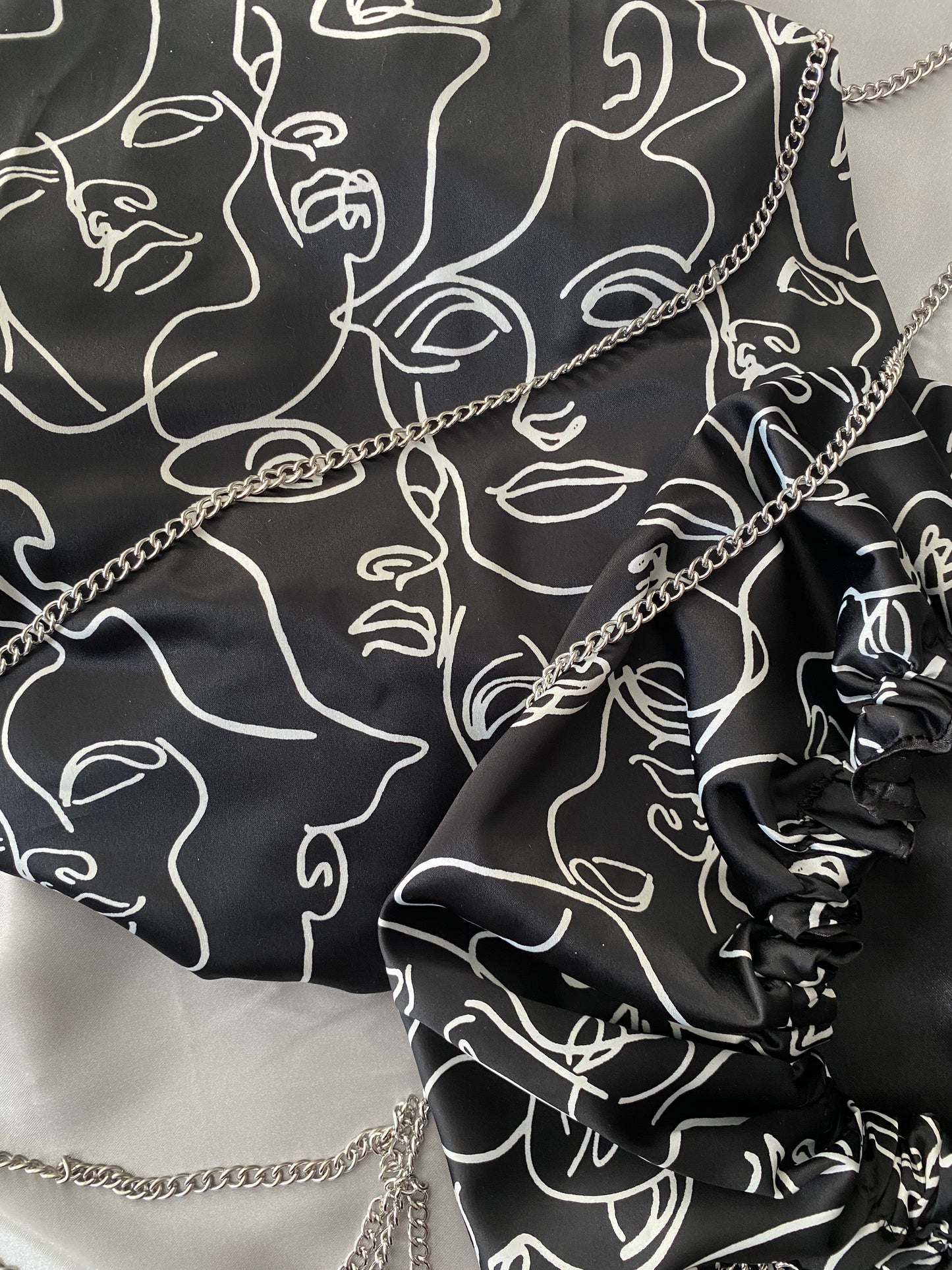 Resting Witch Face Satin Bonnet