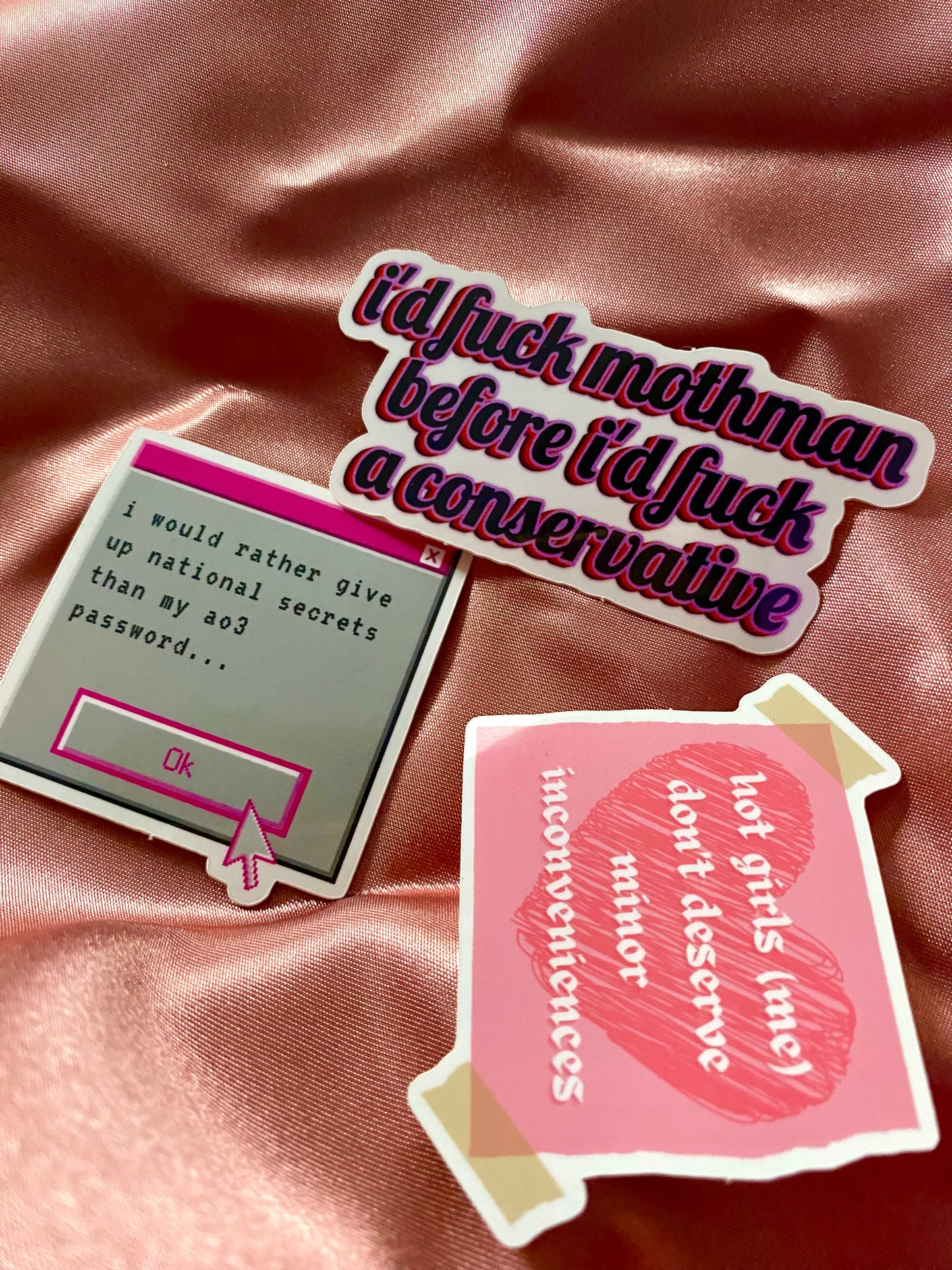 Hot Girls (Me) Sticker