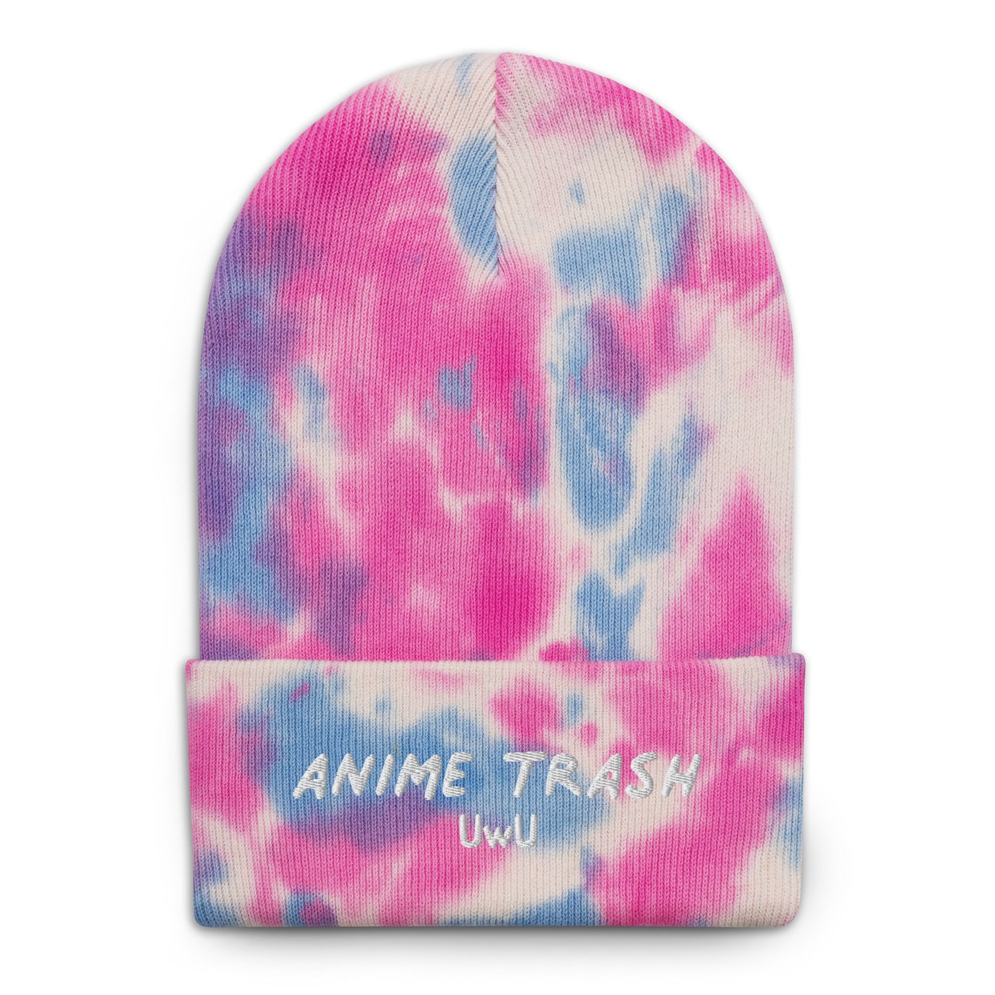 Anime Trash Tie Dye Beanie