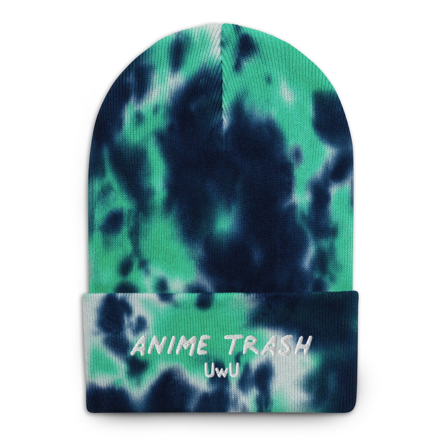 Anime Trash Tie Dye Beanie