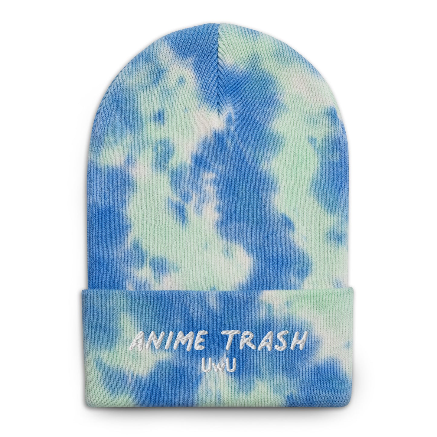 Anime Trash Tie Dye Beanie