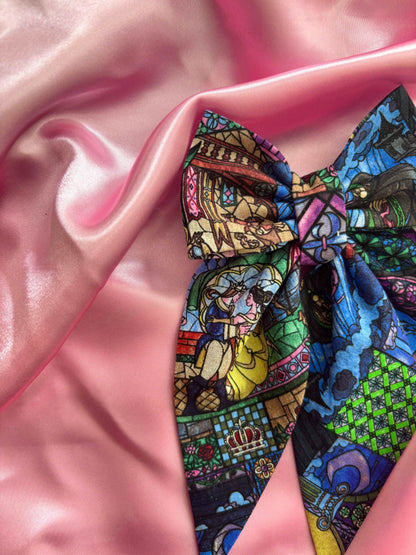 Belle of the Ball Cotton Hair Bow (Medium)