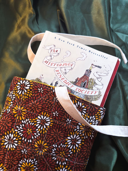 Fall Flowerworks Book Sleeve