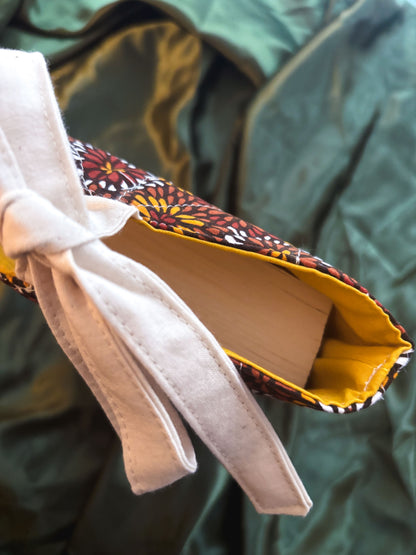 Fall Flowerworks Book Sleeve