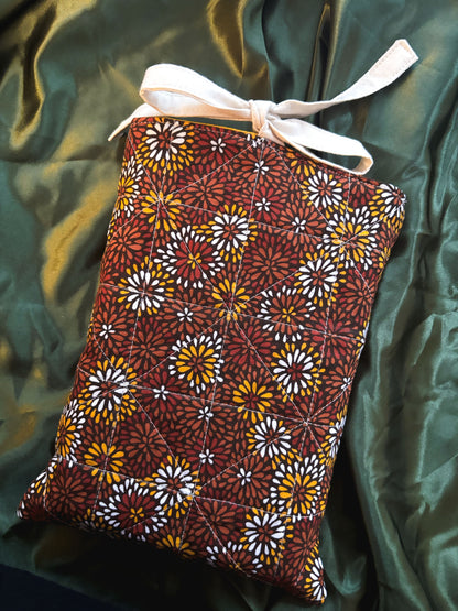 Fall Flowerworks Book Sleeve