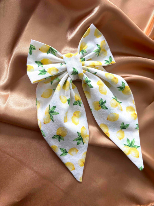 Fresh Squeezed Medium Hair Bow