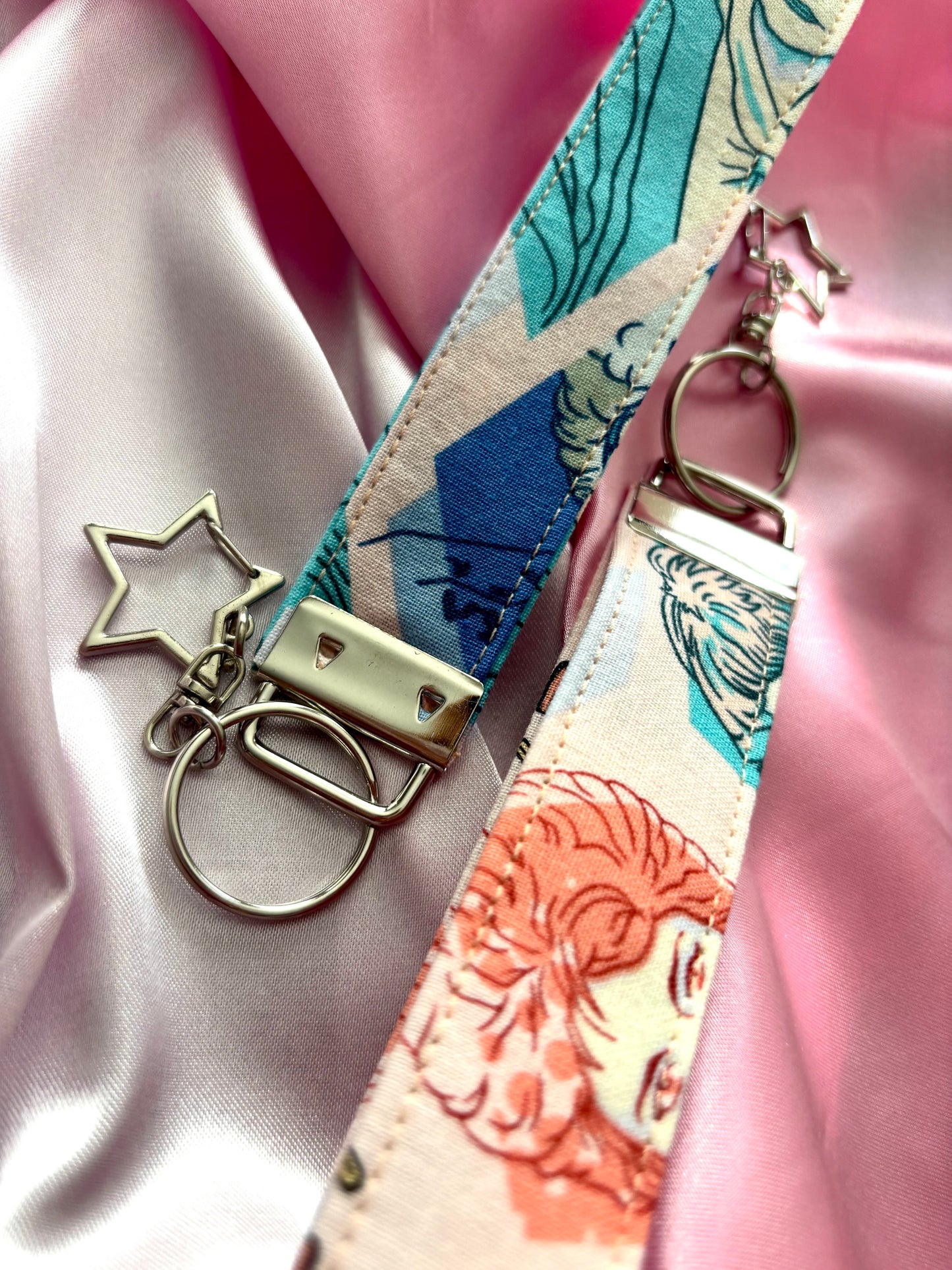 Thanks For Being A Friend Wristlet Keychain