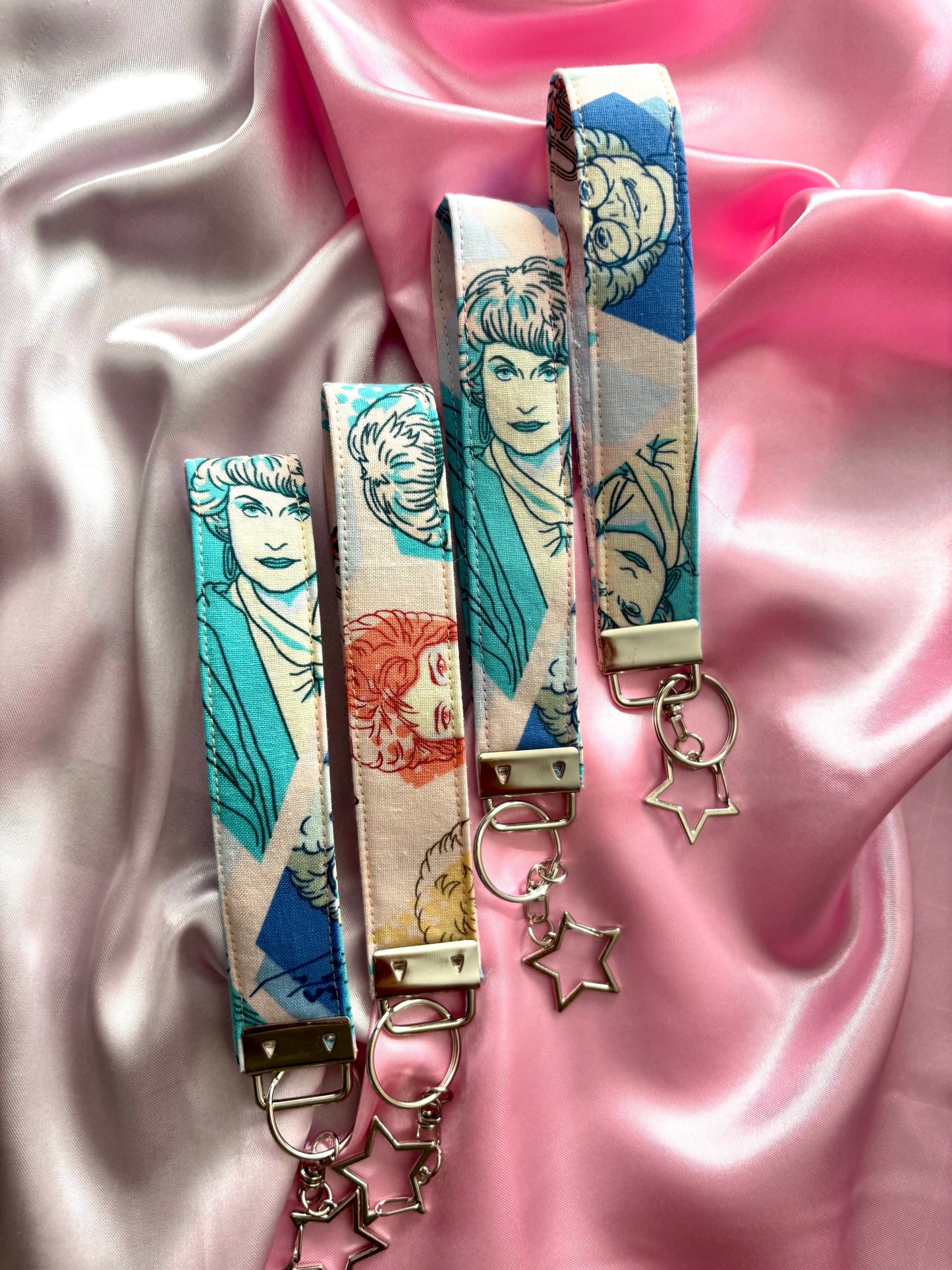 Thanks For Being A Friend Wristlet Keychain