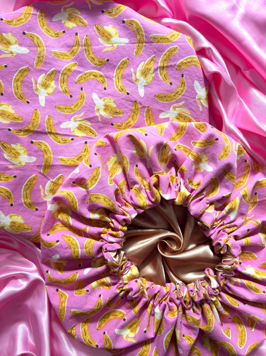 Quite Apeeling Satin Bonnet