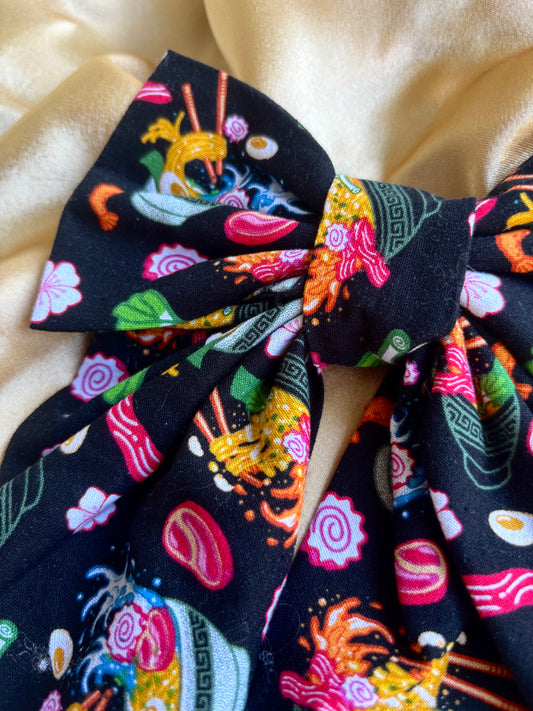 Ninjas Eat Noodles Hair Bow