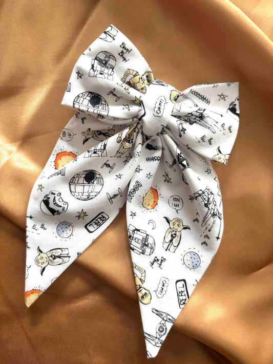 Pew Pew Pew Medium Hair Bow