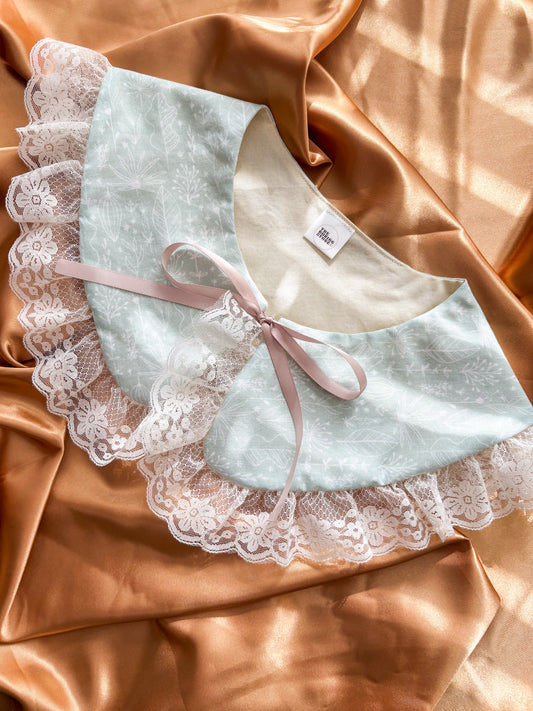 FTRBTB Reversible Collar #4: Mint & Cream