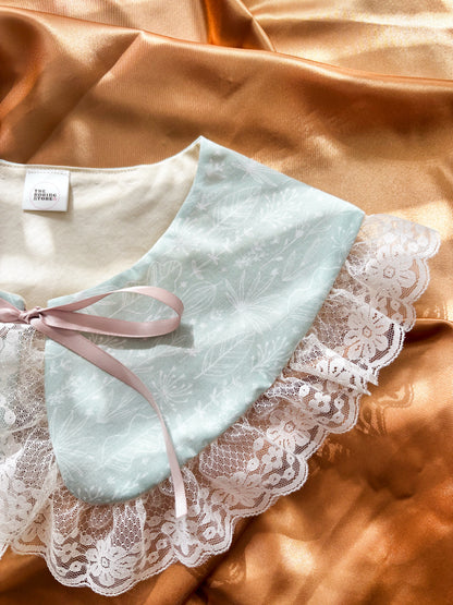 FTRBTB Reversible Collar #4: Mint & Cream