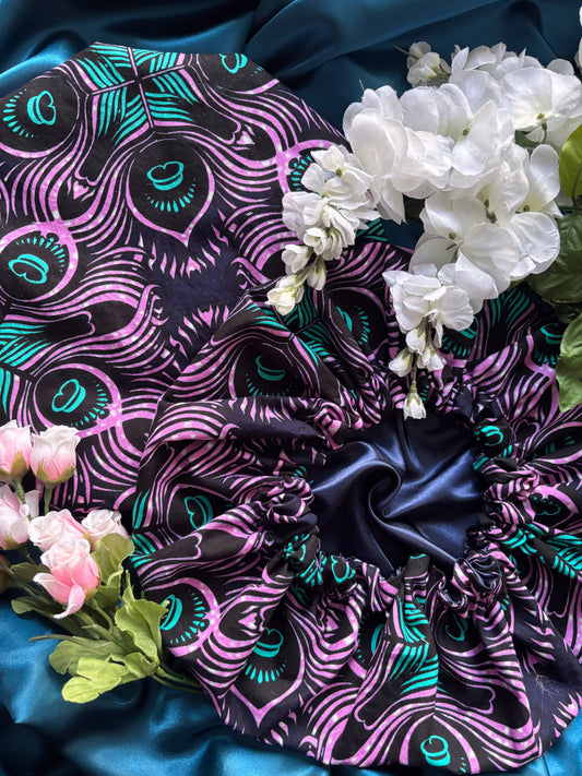 Wisdom Is Chasing You But You Are Running Faster Satin Bonnet