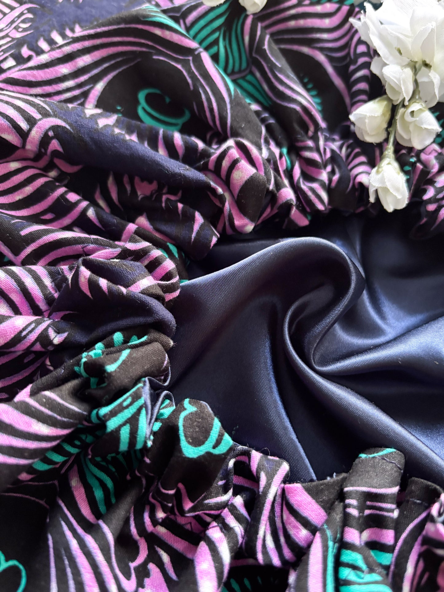 Wisdom Is Chasing You But You Are Running Faster Satin Bonnet