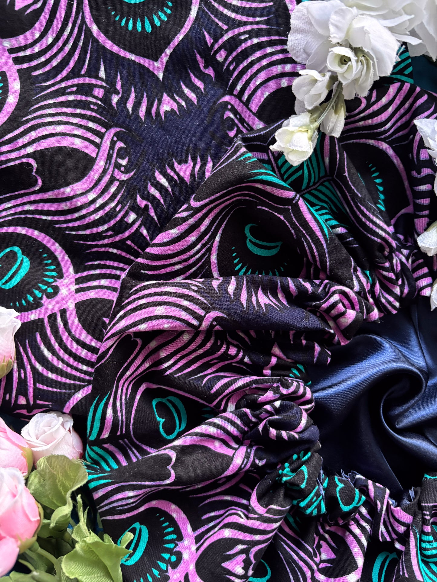 Wisdom Is Chasing You But You Are Running Faster Satin Bonnet