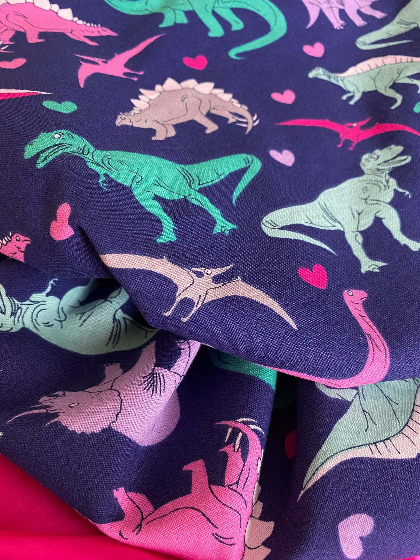 Rawr Means "I Love You" In Dinosaur Satin Bonnet