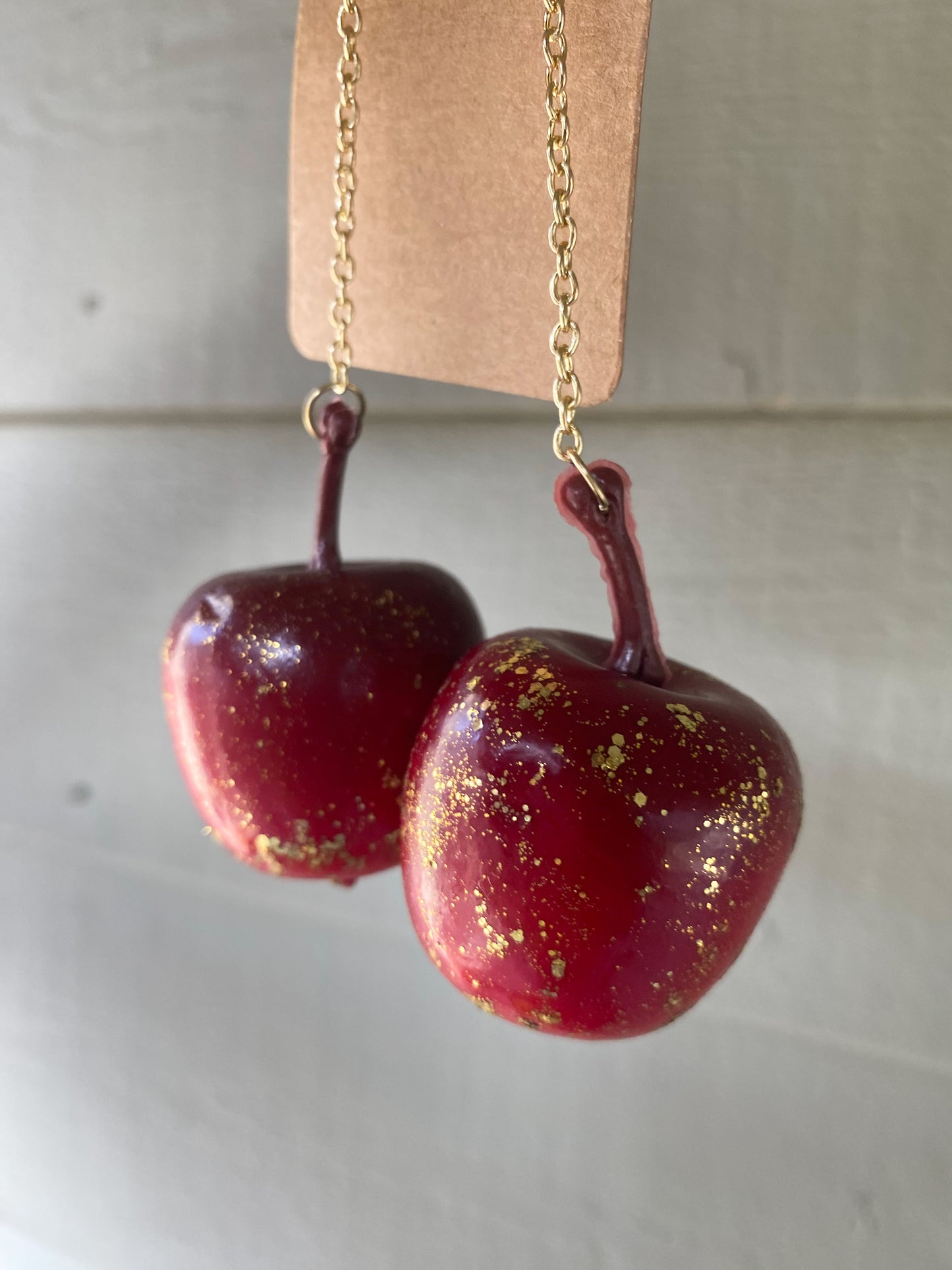 Eve's Apple Earrings