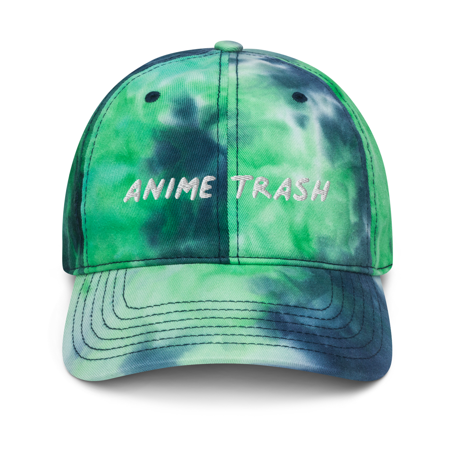 Anime Trash Tie Dye Dad Hat
